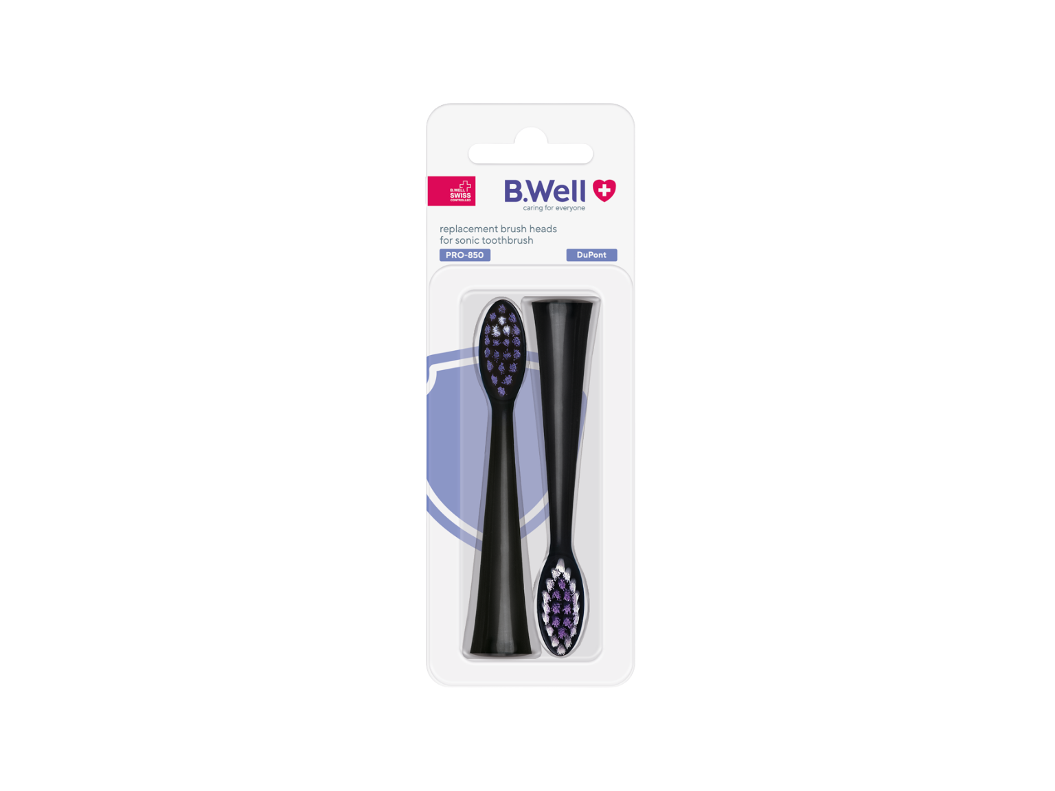 B.Well Pro-850 Black Electronic Sonic Brush Spare Part