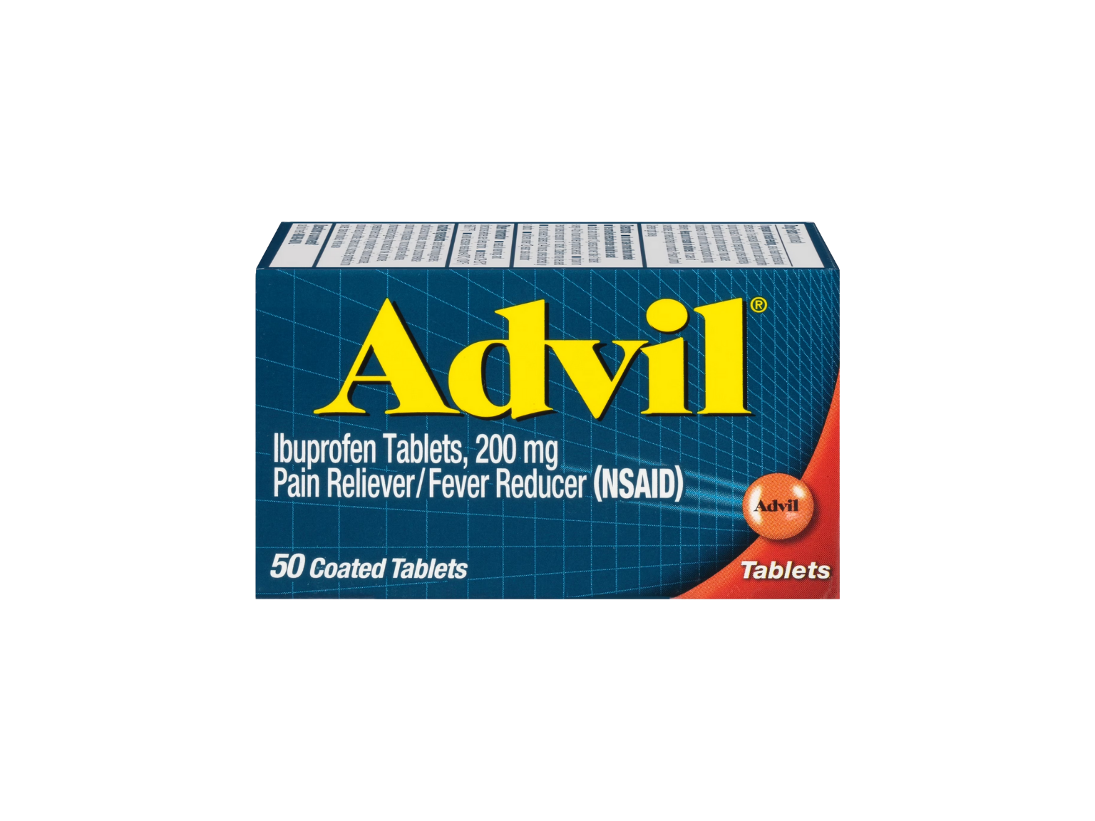 Advil 200mg 50 Tablets