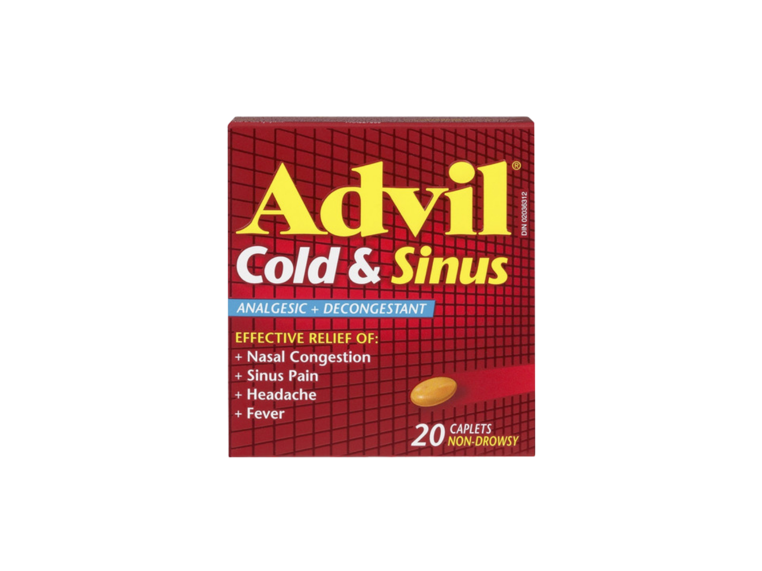 Advil Cold & Sinus 20 Capsules