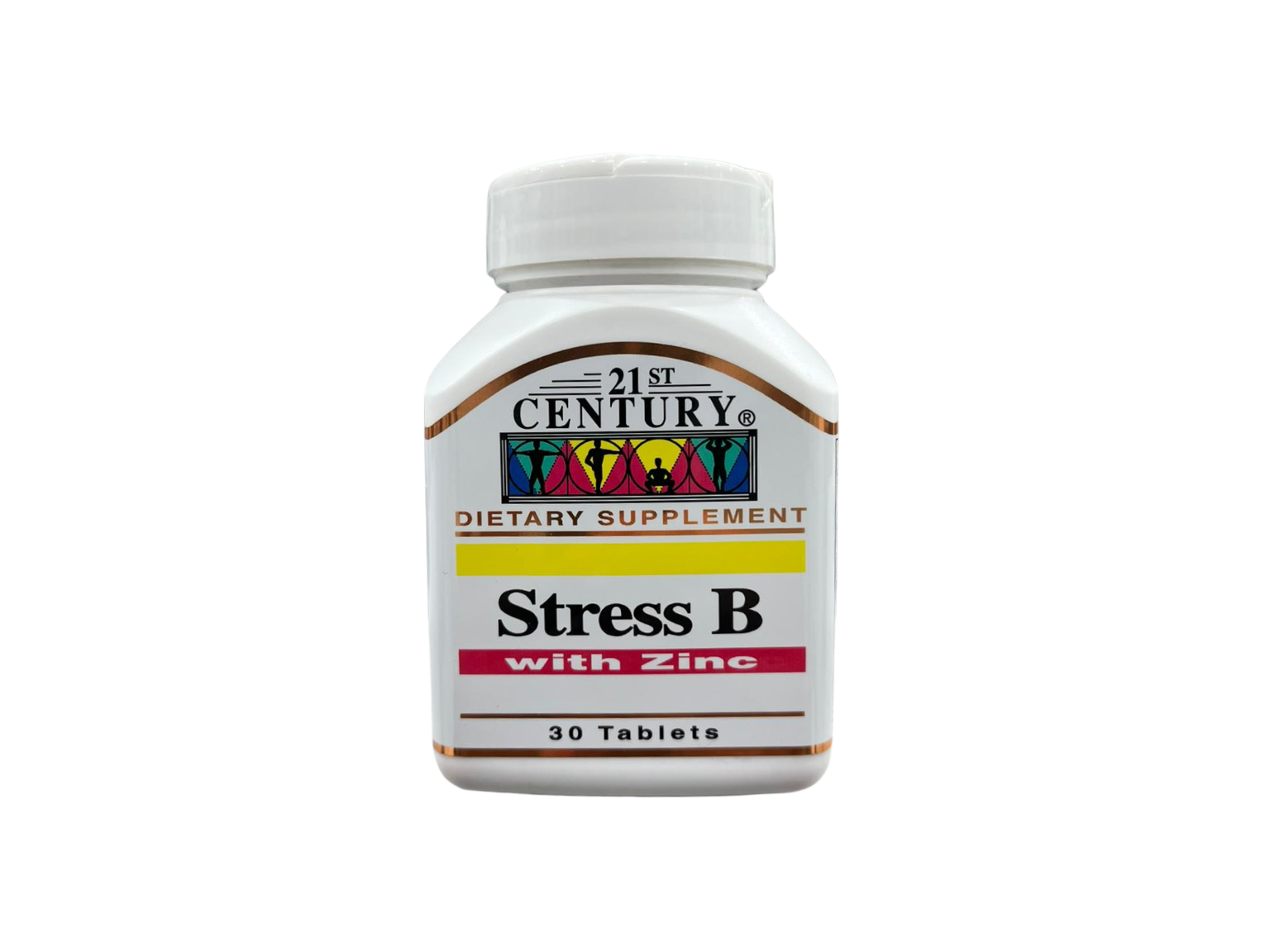 21St Century Stress B With Zinc 30 Tablets