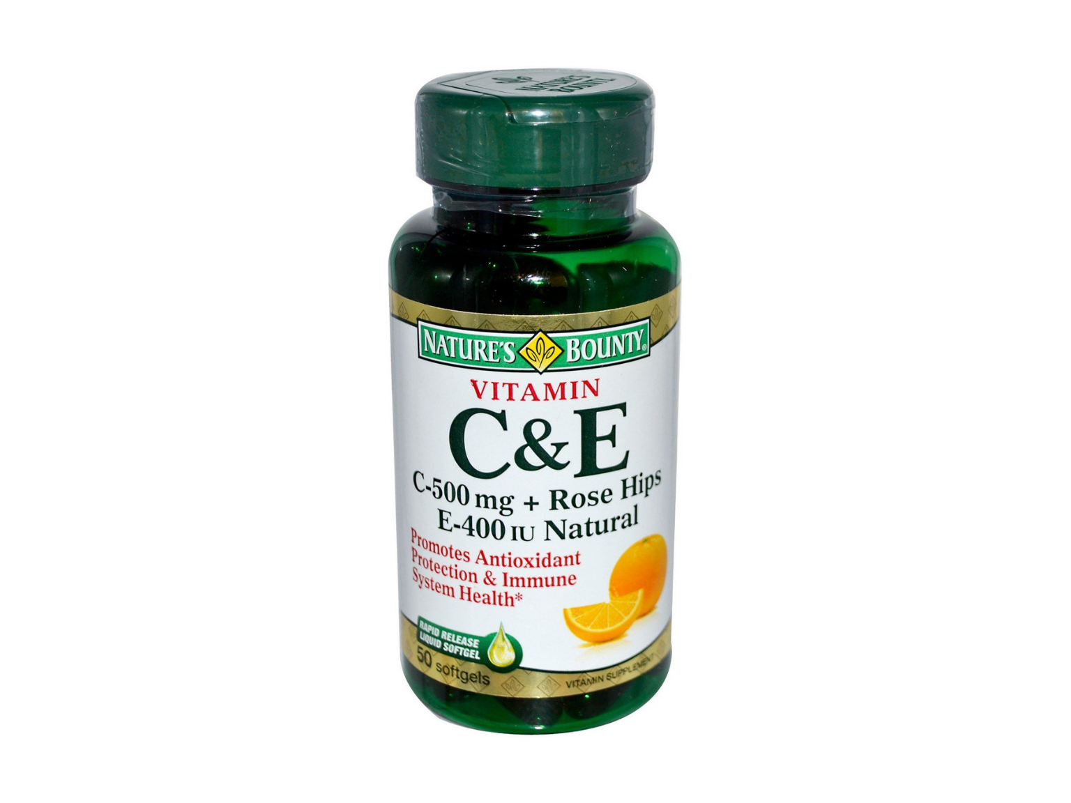 Nature's Bounty Vitamin C & E Softgels - 50 Softgels