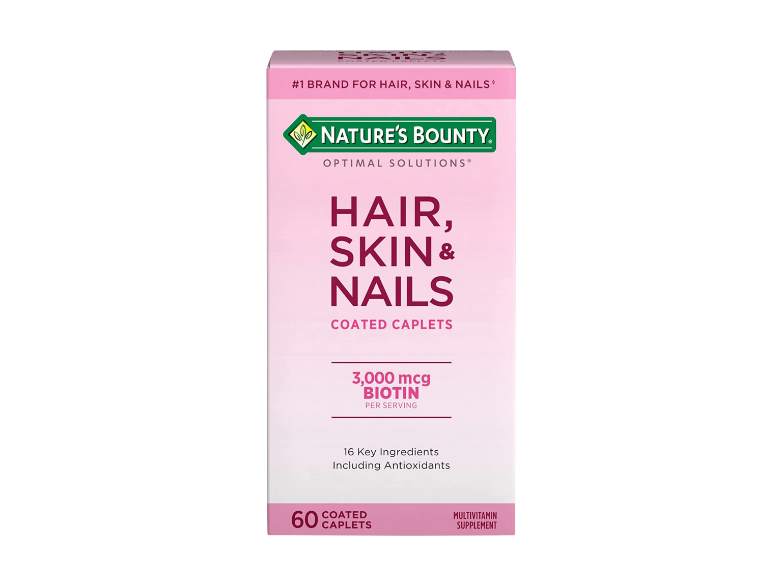 Nature's Bounty Hair, Skin and Nails Formula - 60 Tablets