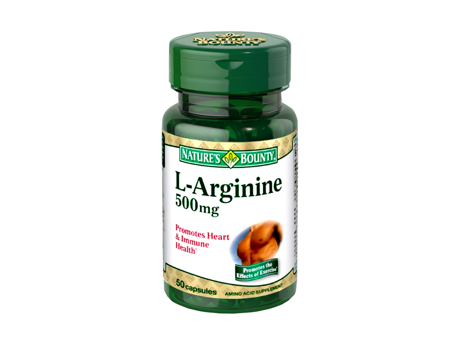Nature's Bounty L-Arginine 500mg -  50 Capsules