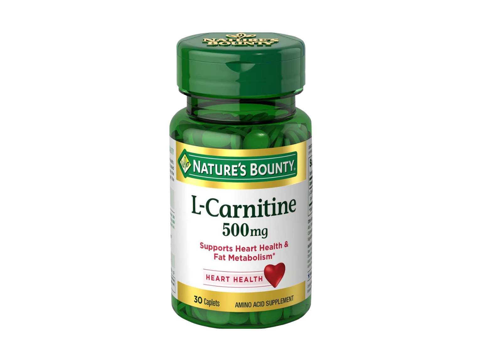Nature's Bounty L-Carnitine 500mg - 30 Tablets