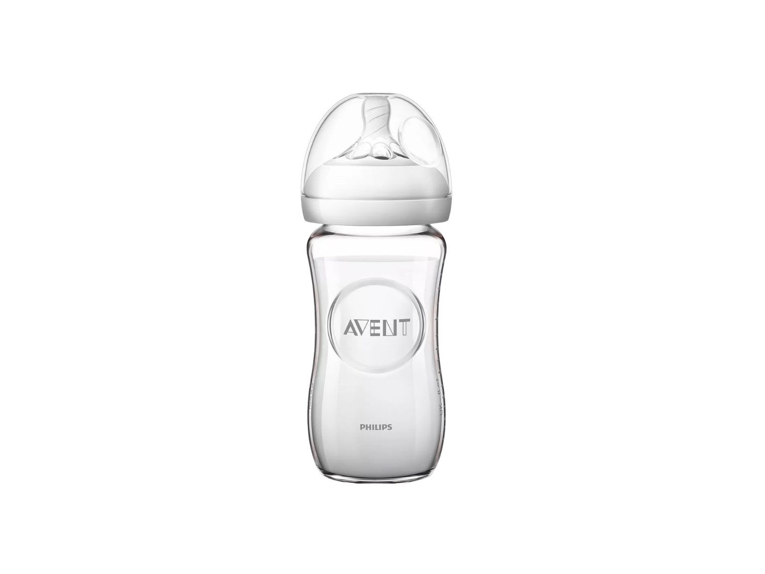 Philips Avent Natural Feeding Glass Bottle 240ml