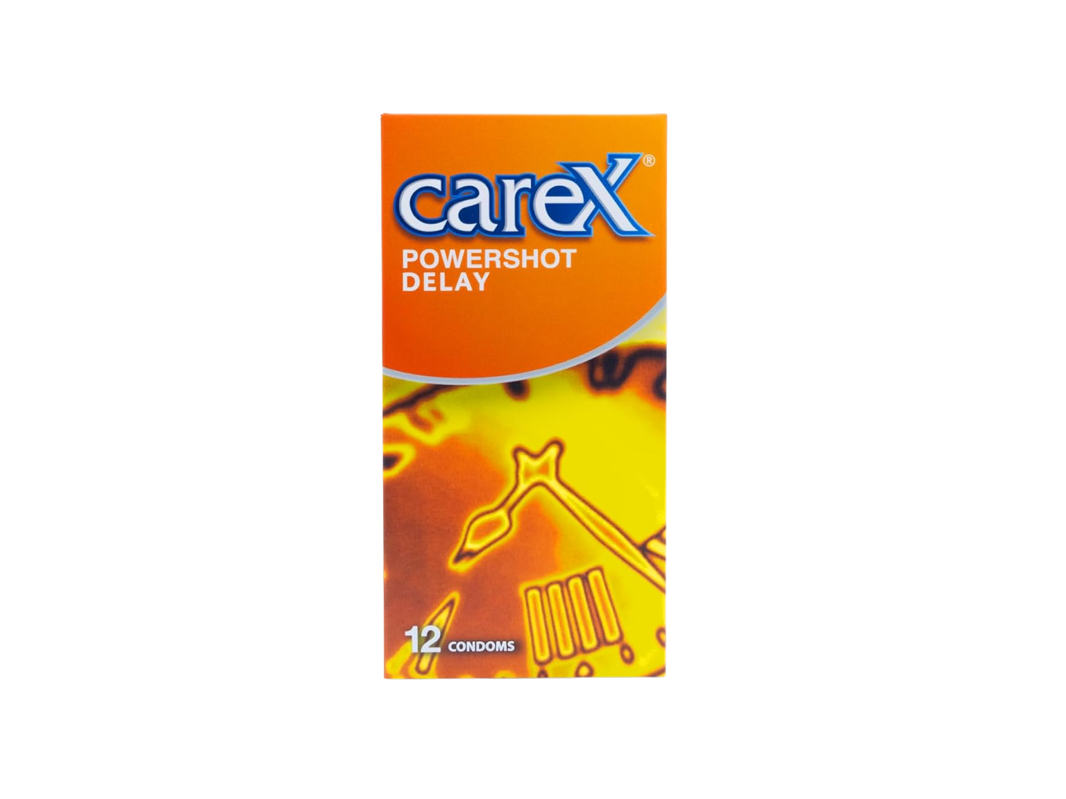 Carex Condom Powershot Delay - 12 Pieces