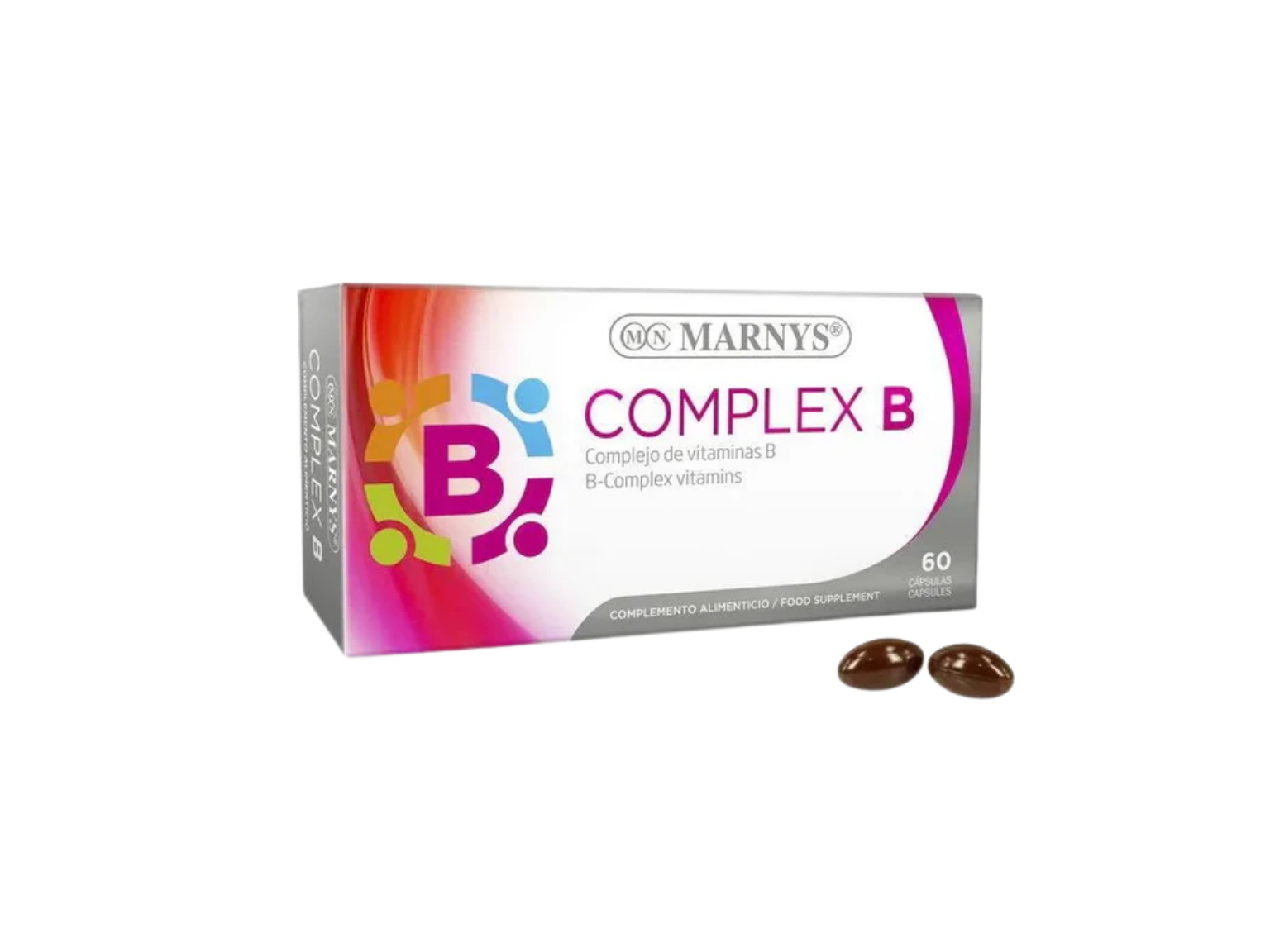 Marnys Complex B - 60 Capsules