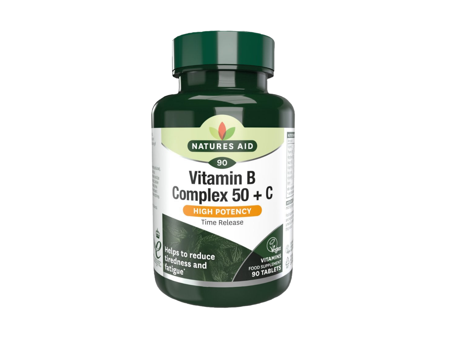 Nature's Aid Vitamin B complex 50+C - 30 Tablets