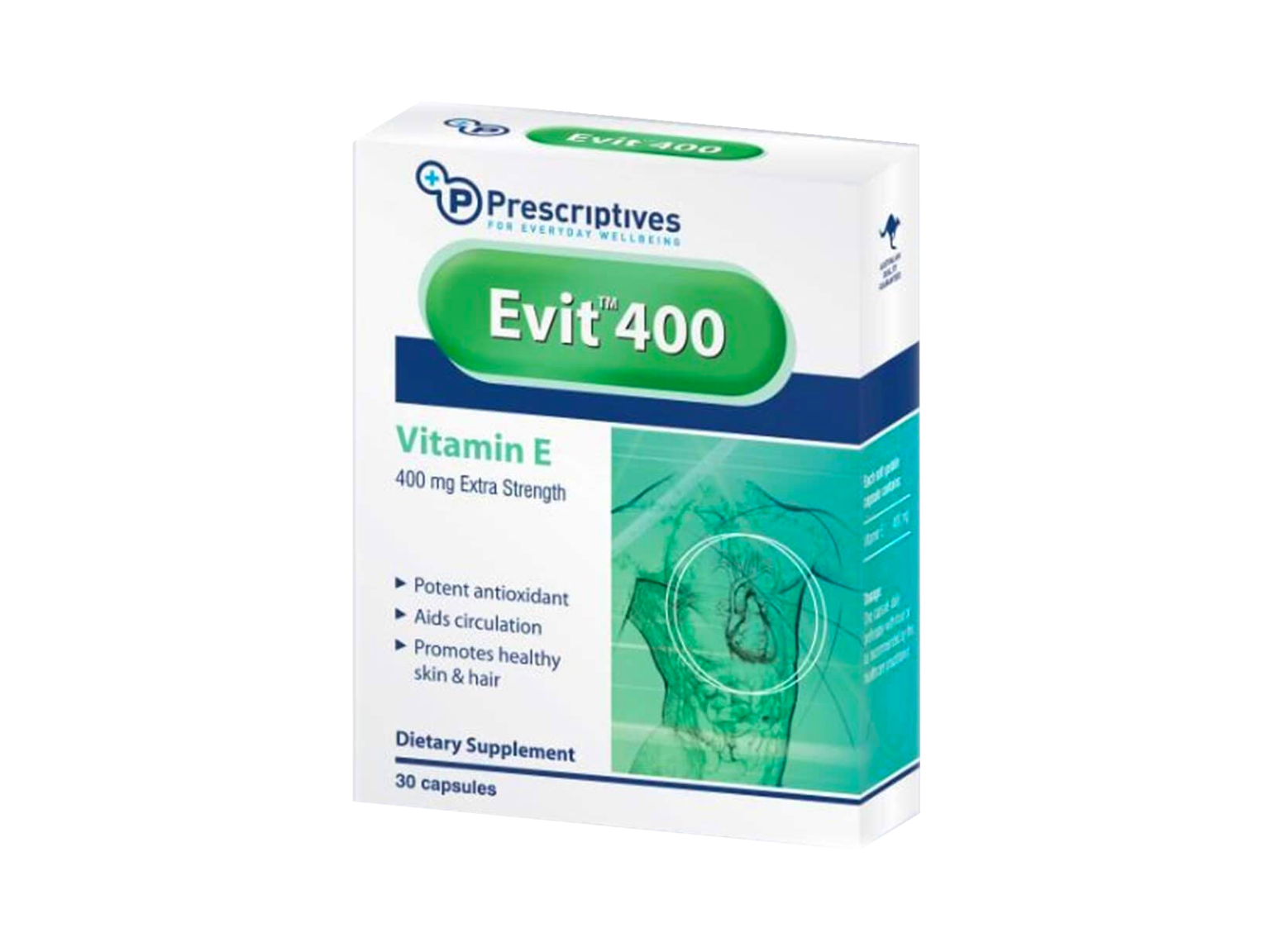 Geltec E-Vit 400mg - 30 Capsules
