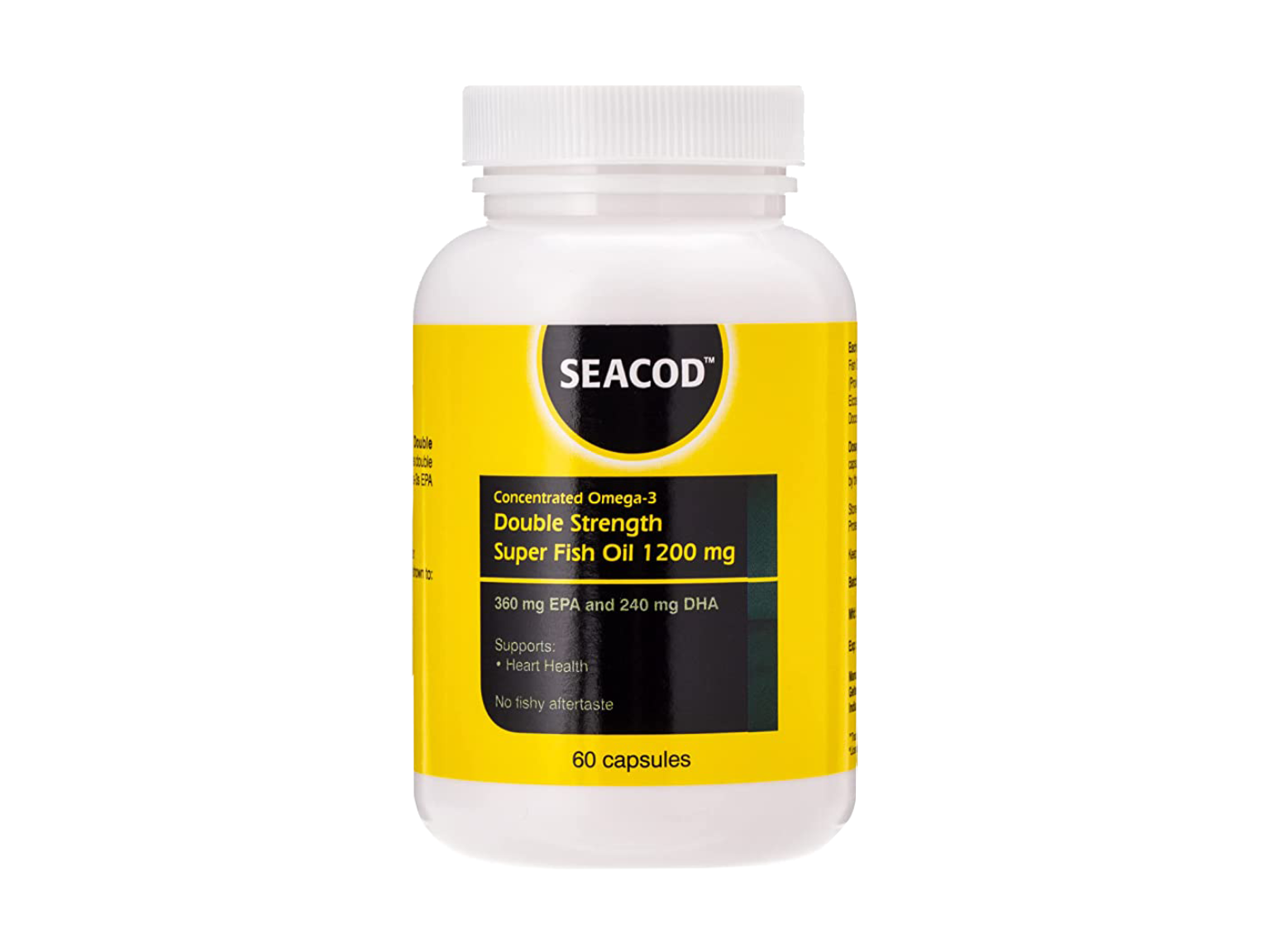 Geltec Seacod Double Strength Super Fish Oil - 60 Capsules