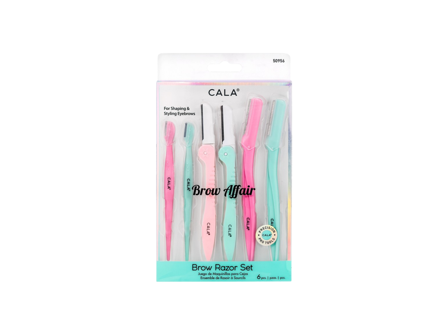 Cala Brow Affair Razor - 6 Pieces