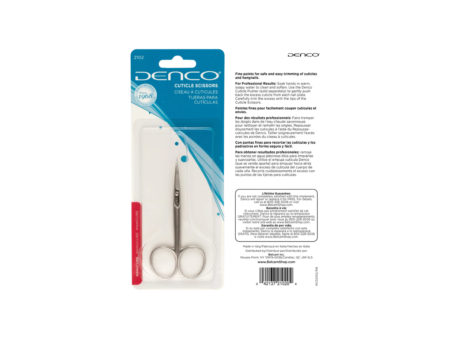 Denco Cuticle Scissors