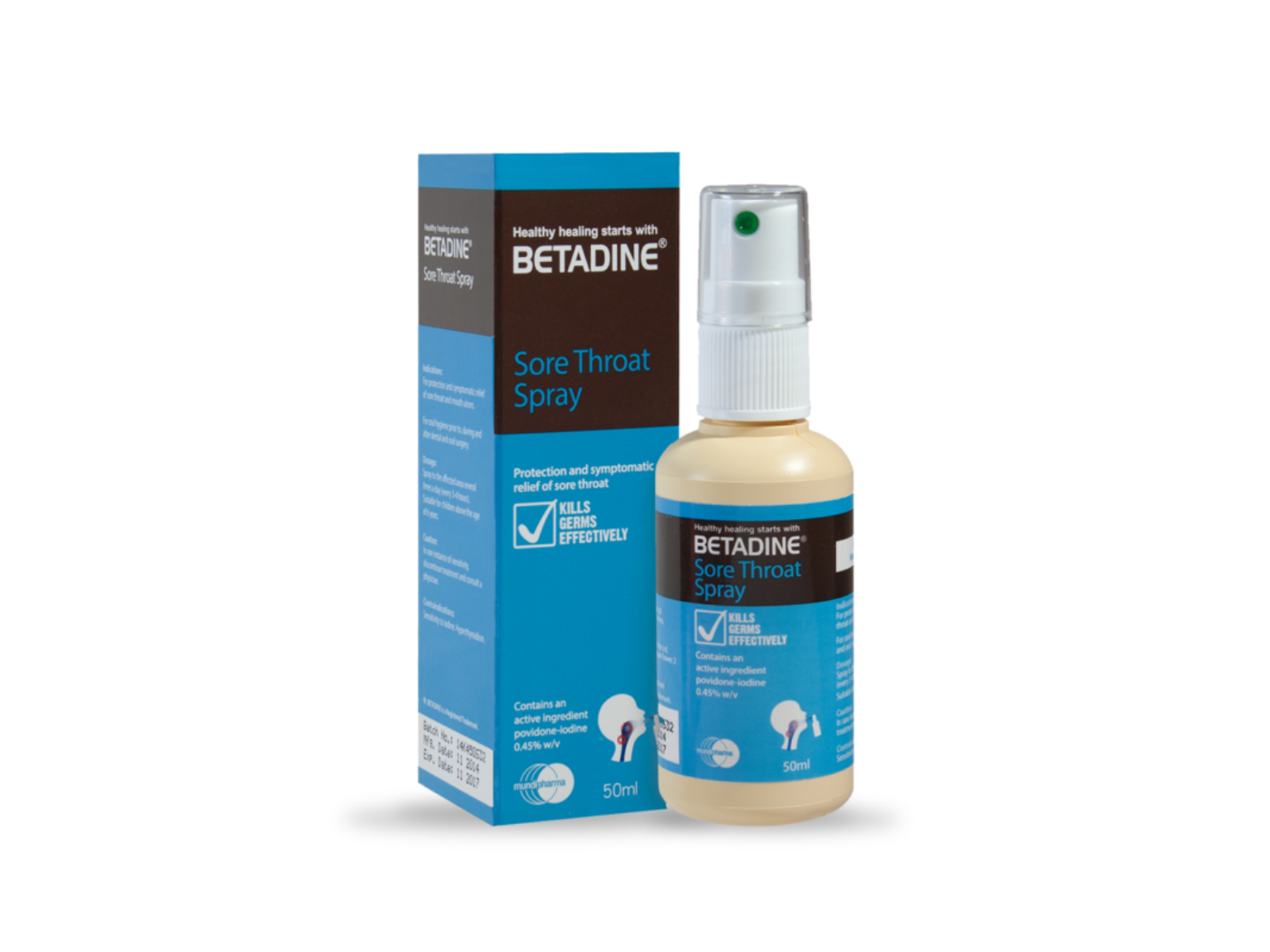 Betadine Throat Spray 50ml