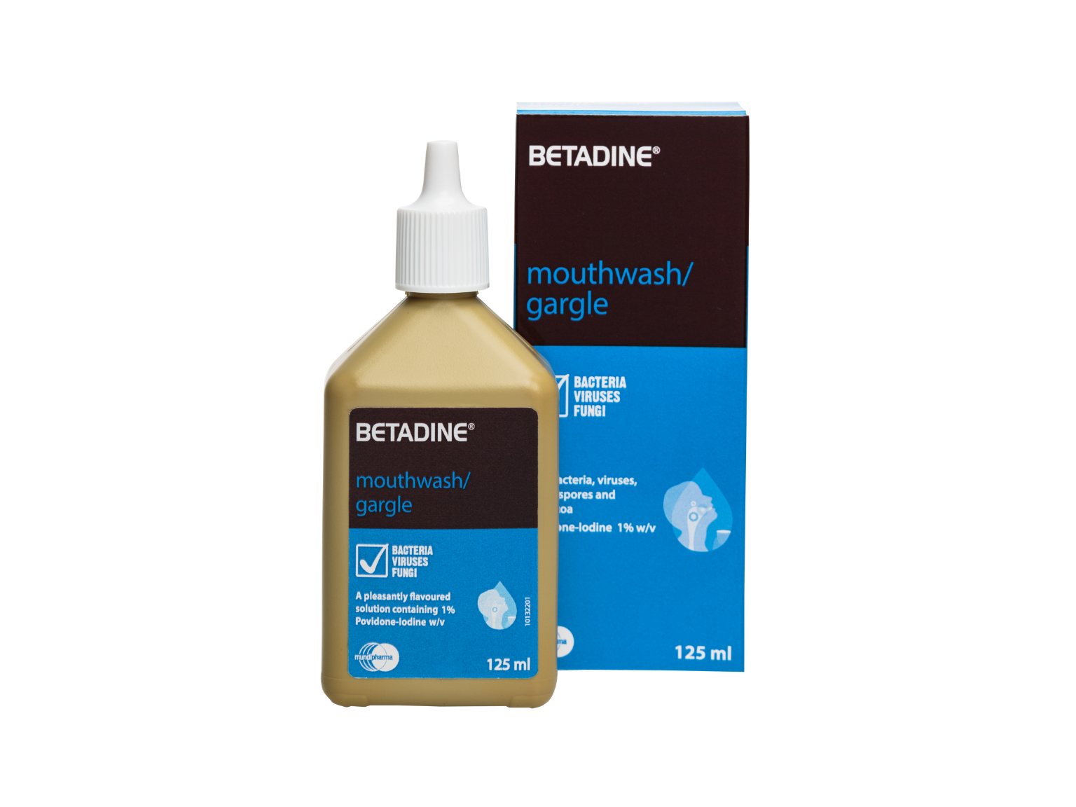 Betadine Gargle Mouthwash 125ml