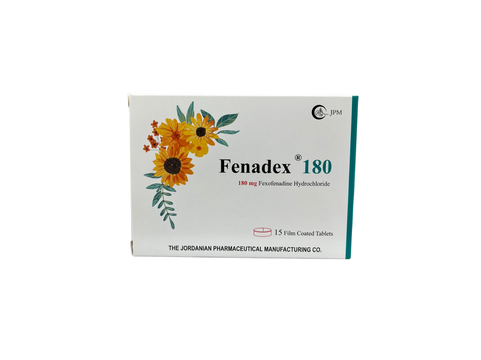 Fenadex 180mg - 15 Tablets