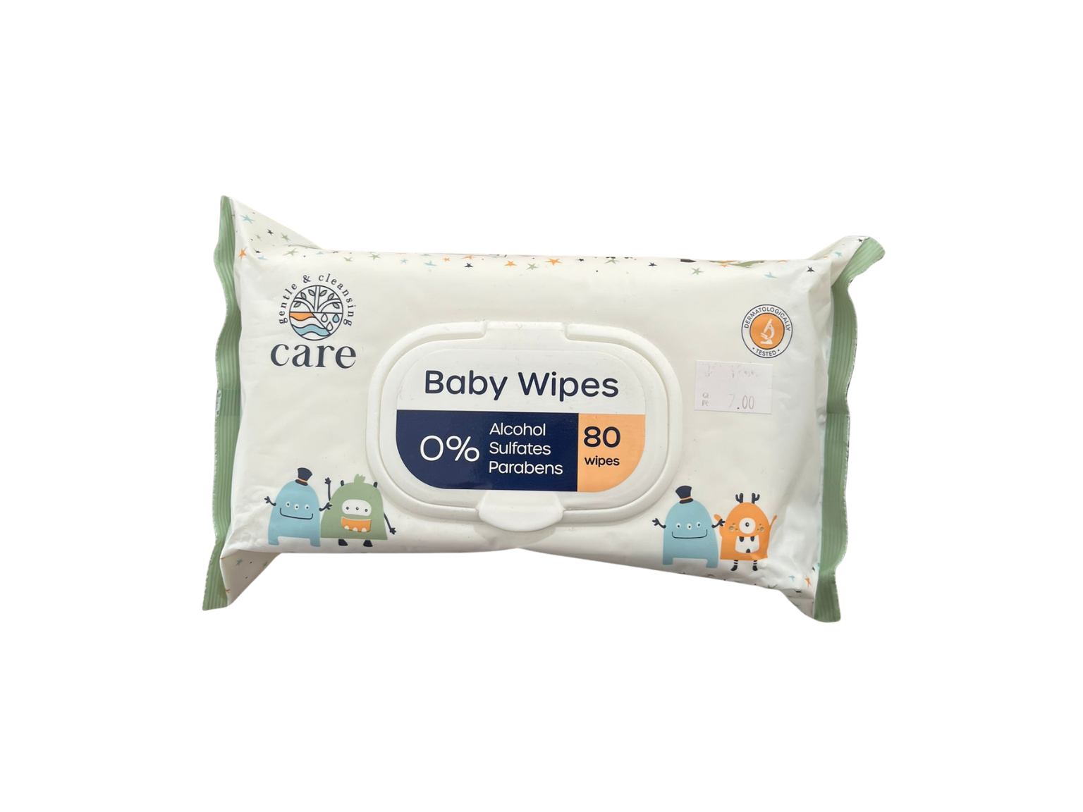 Care Baby Wipes - 80 Wipes