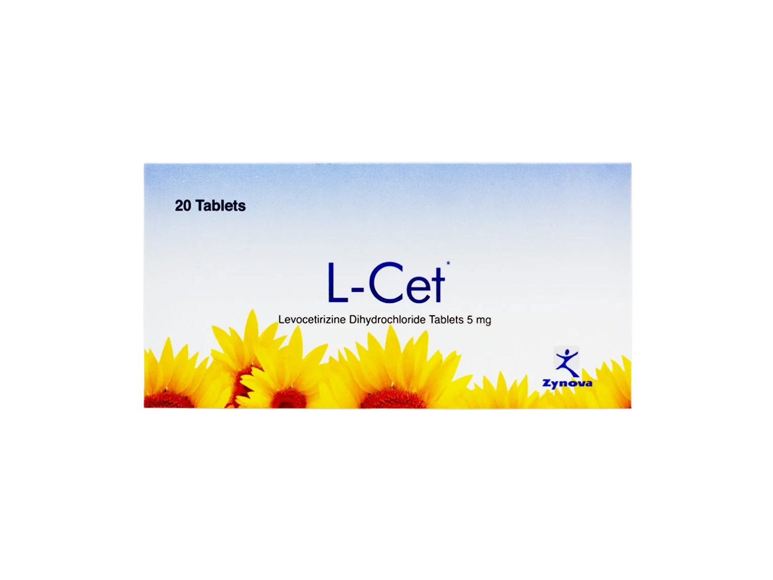 L-Cet 5mg - 20 Tablets