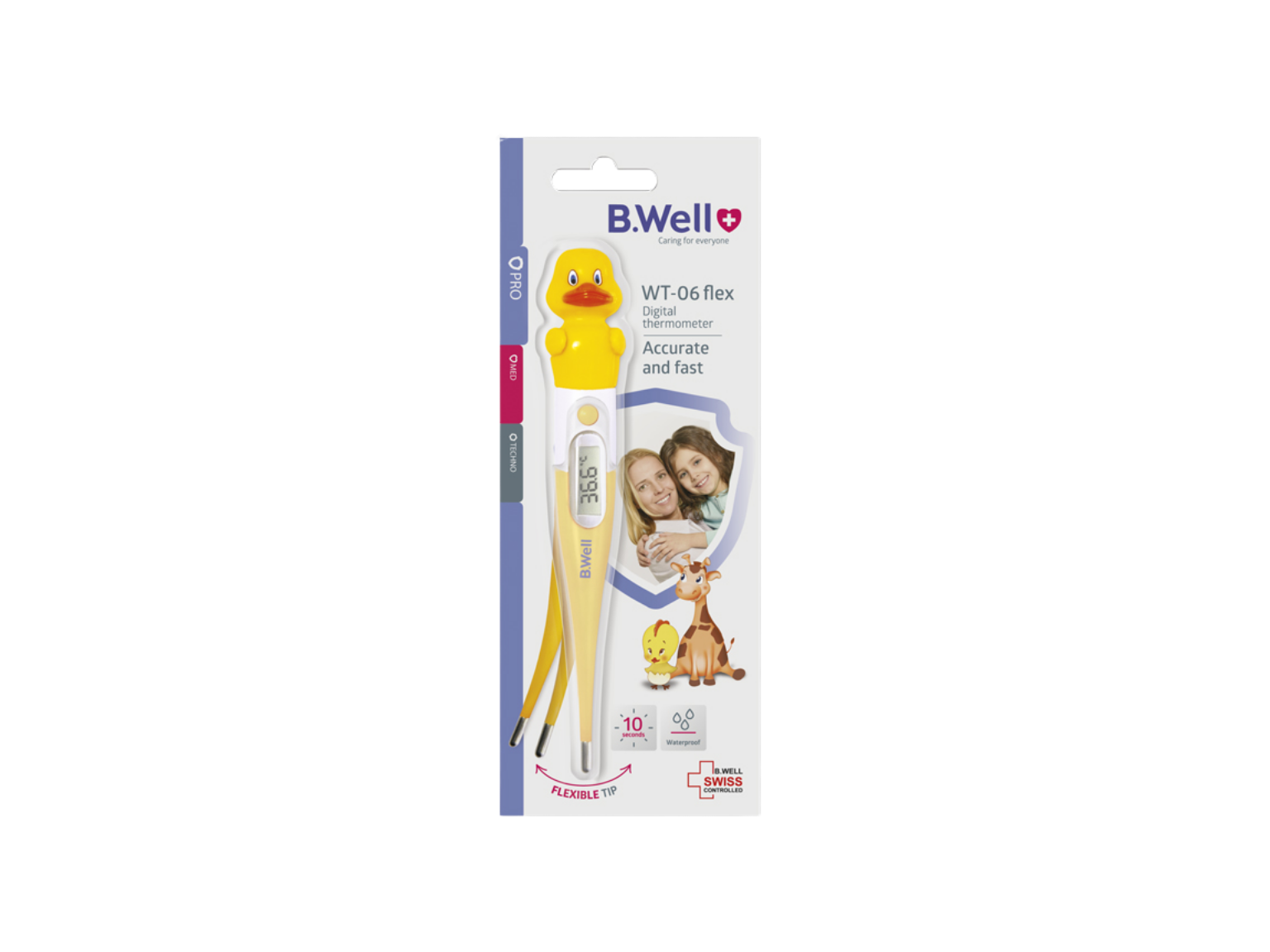 B.Well Pro-06 Duck Flex Digital Thermometer