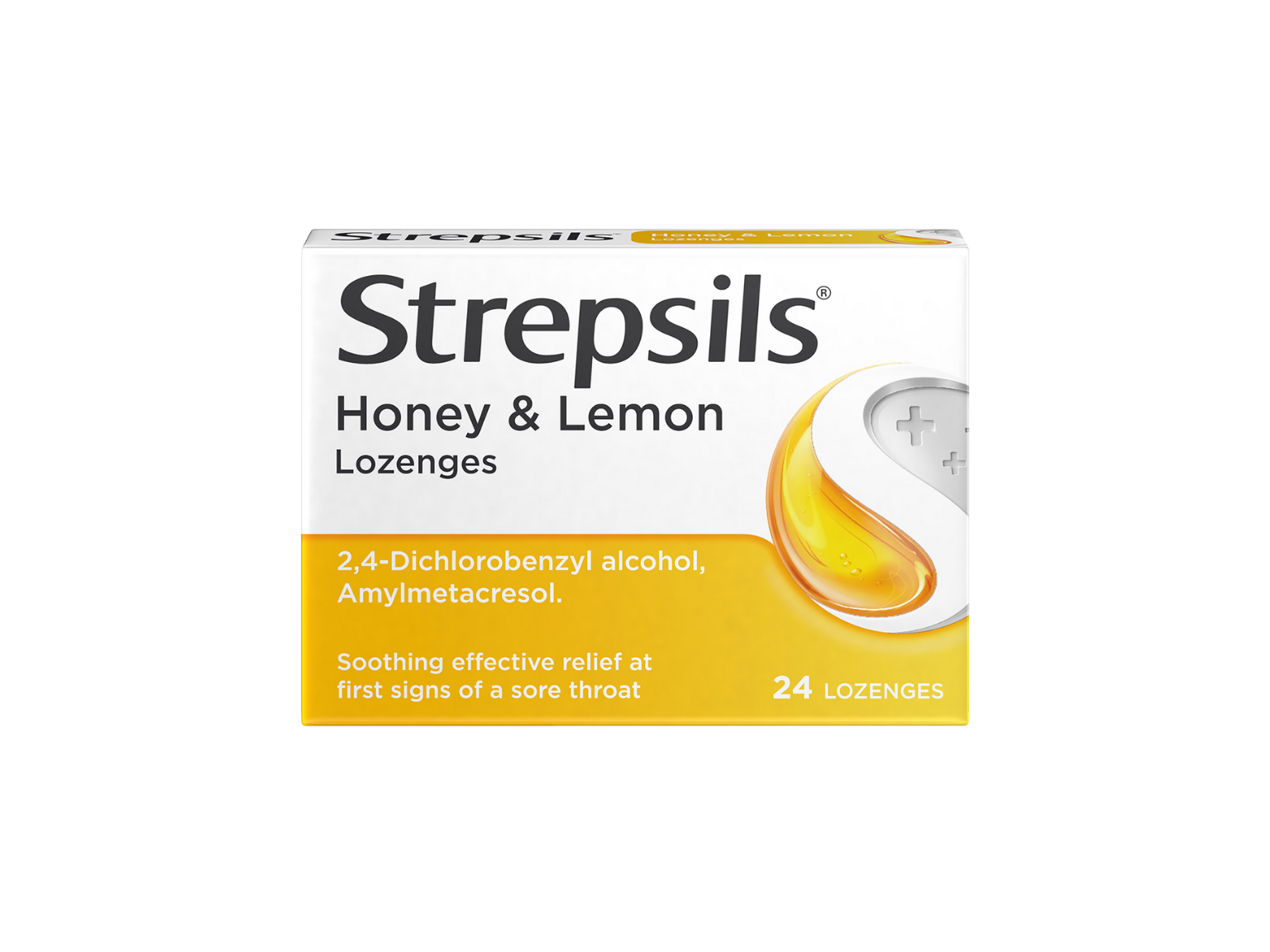 Strepsils Honey & Lemon - 24 Lozenges