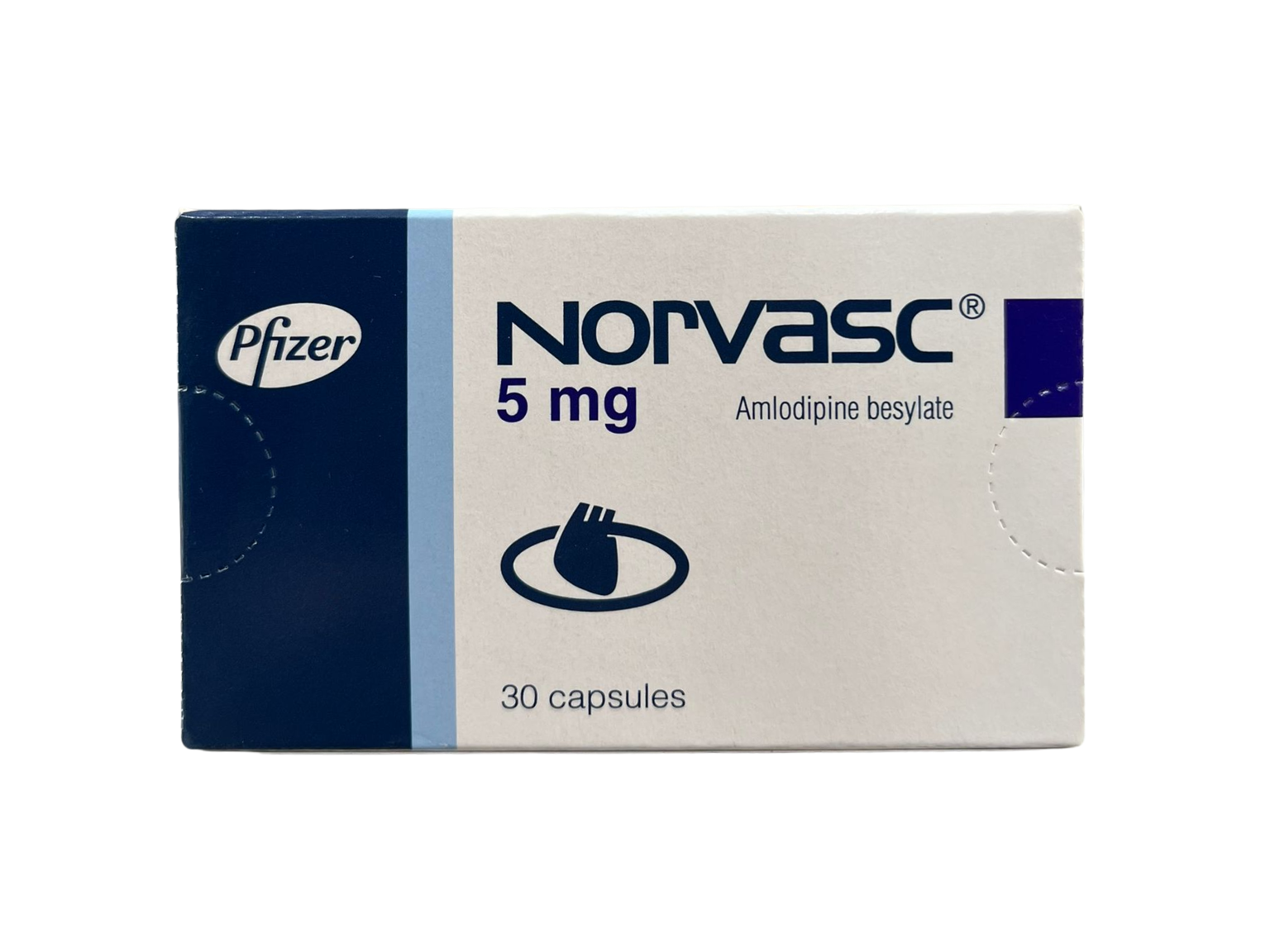 Norvasc 5mg - 30 Tablets
