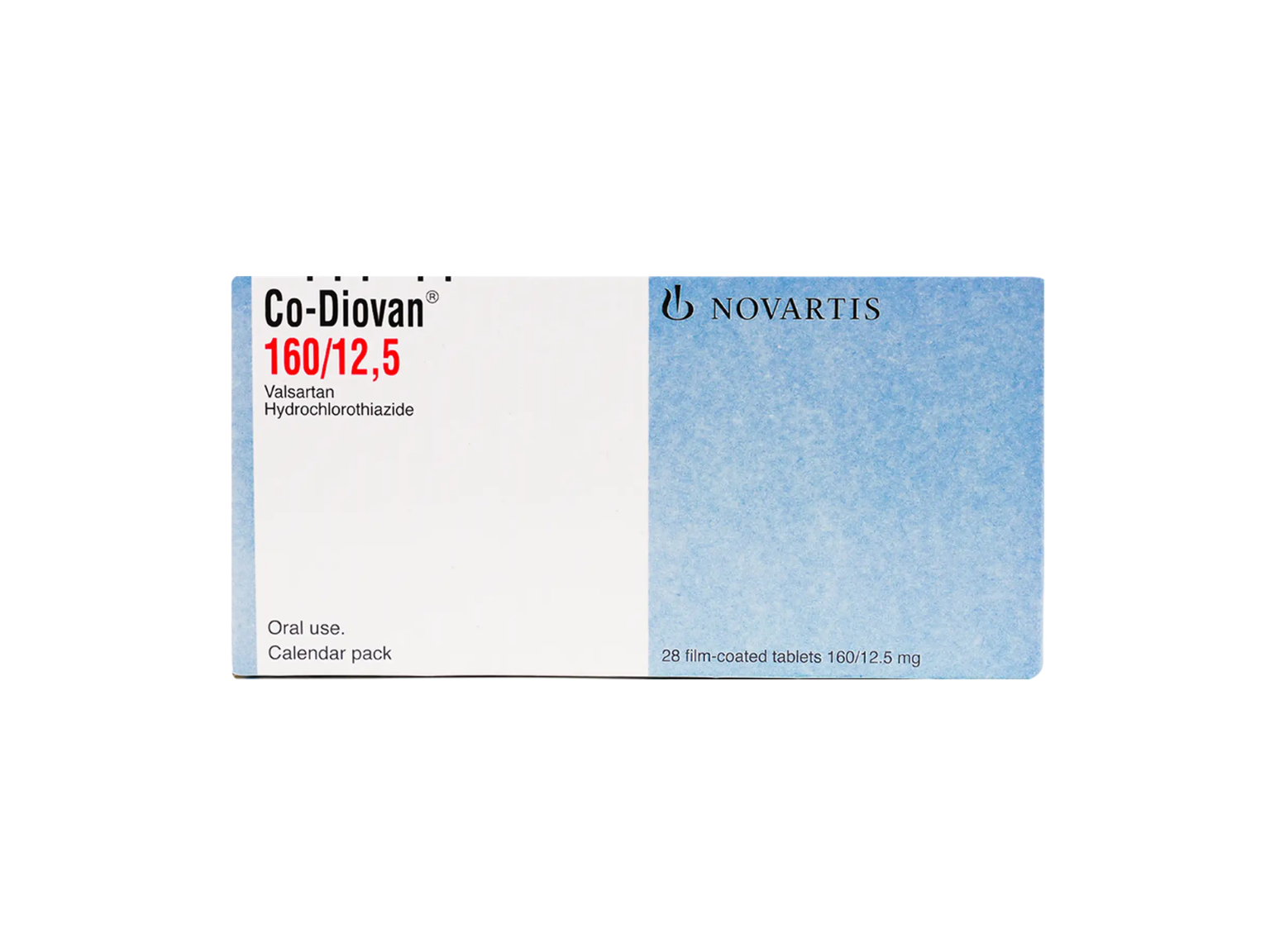 Co-Diovan 160/12.5mg - 28 Tablets