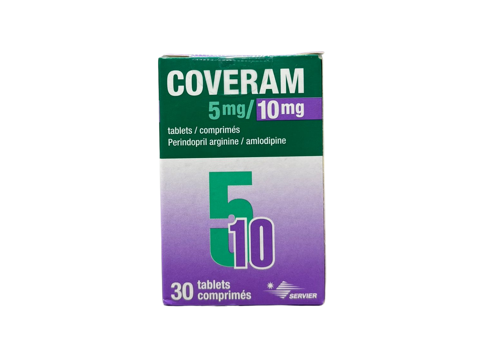 Coveram 5mg/10mg - 30 Tablets