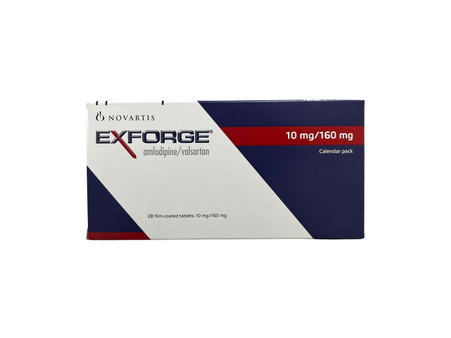 Exforge 10/160mg - 28 Tablets