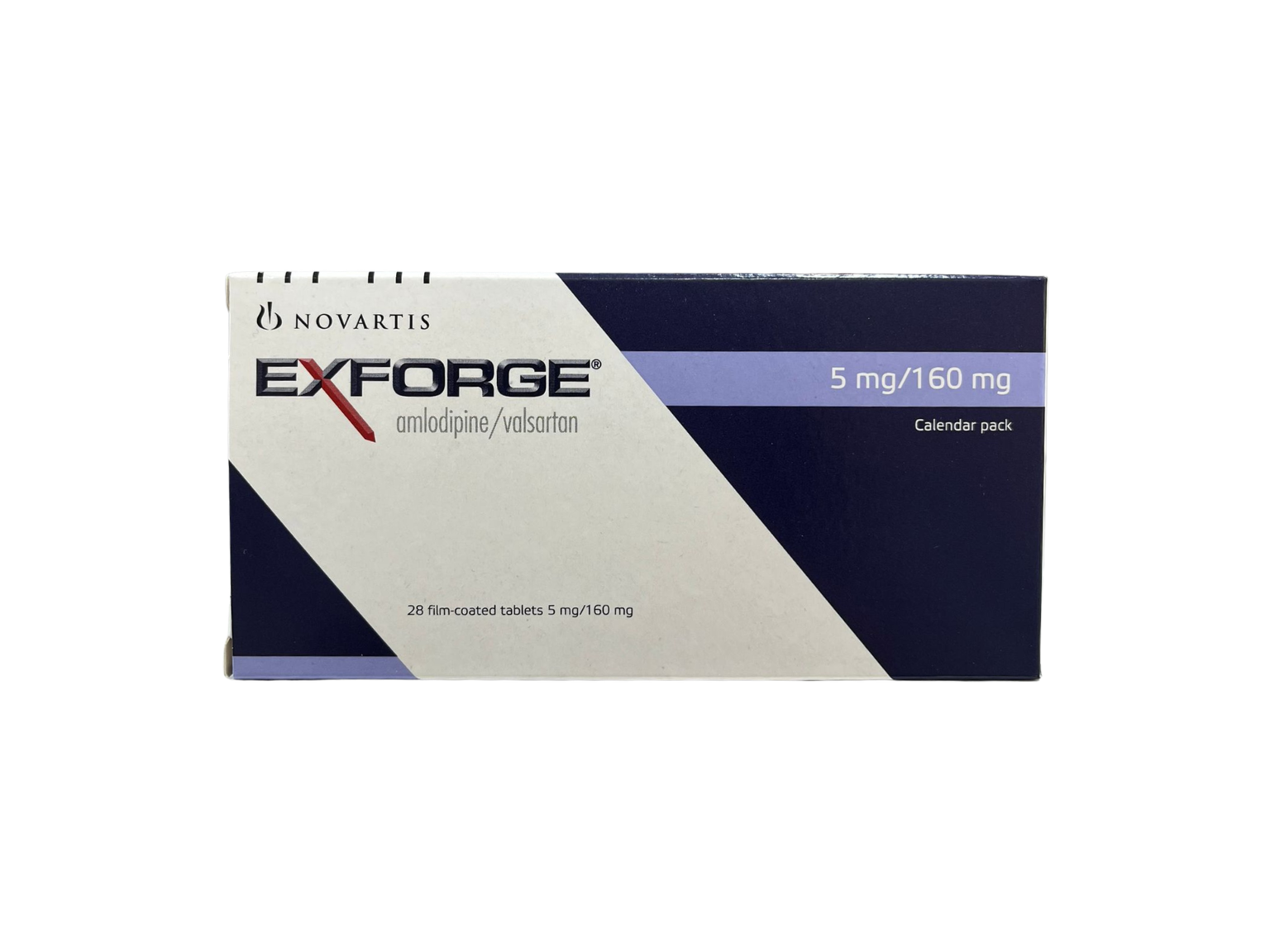 Exforge 5/160mg - 28 Tablets