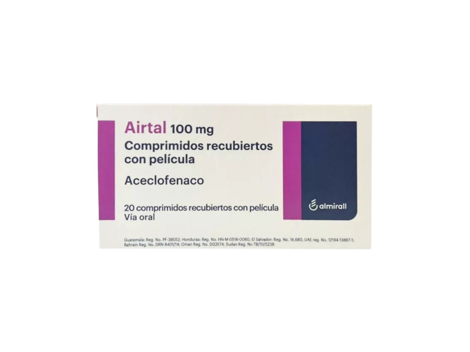 Airtal 100mg - 20 Tablets
