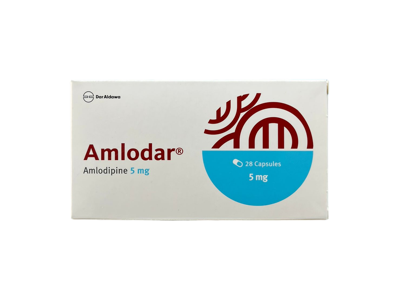 Amlodar 5mg - 28 Capsules