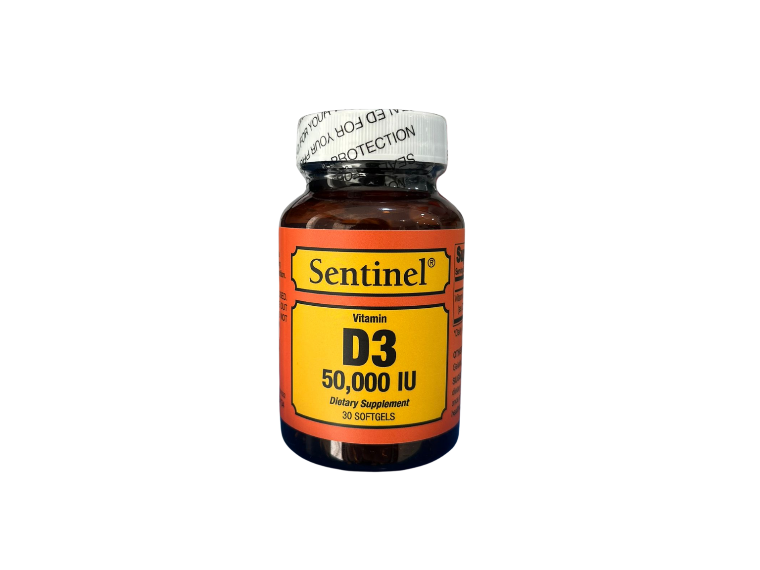 Sentinel Vitamin D3 50000 IU - 30 Capsules