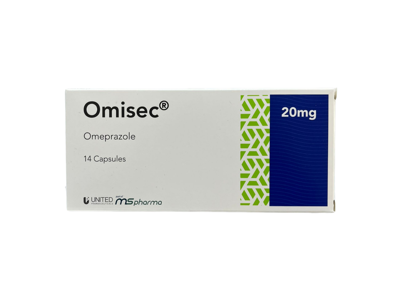 Omisec 20mg - 14 Capsules