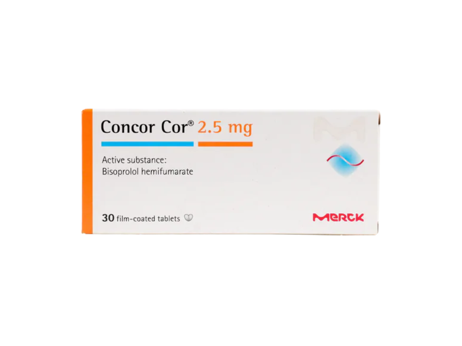 Concor 2.5mg - 30 Tablets