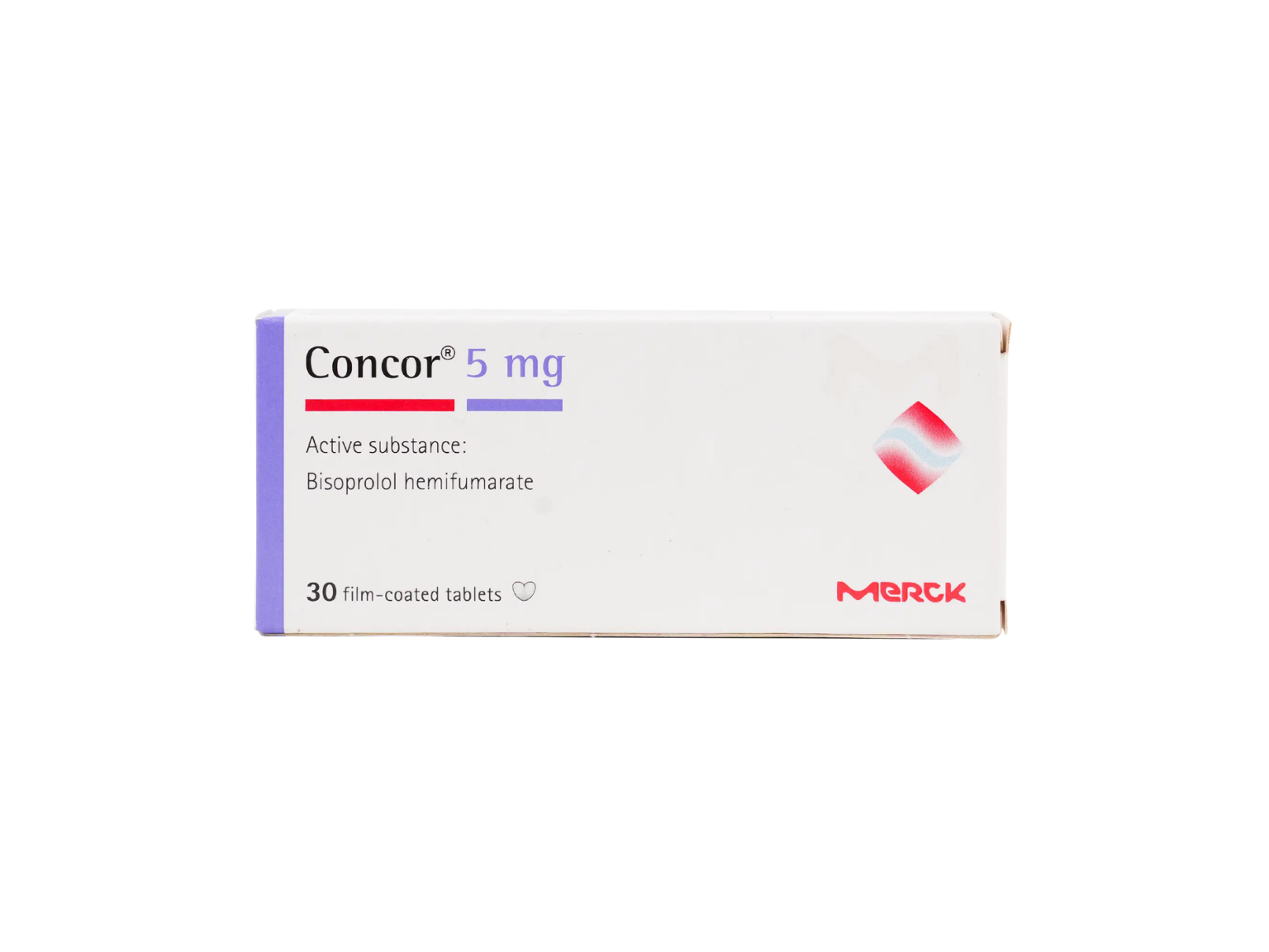 Concor 5mg - 30 Tablets