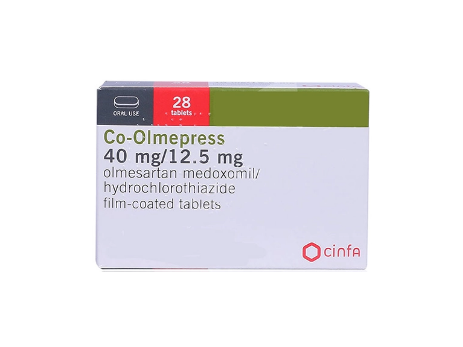 Co-Olmepress 40/12.5mg - 28 Tablets