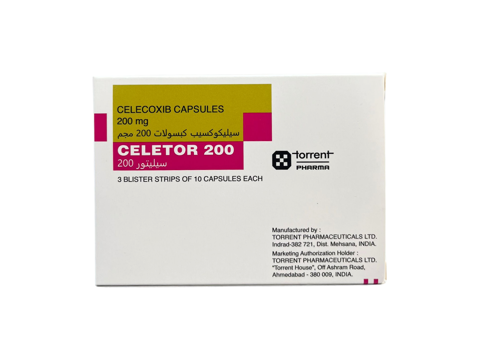 Celetor 200mg - 30 Capsules