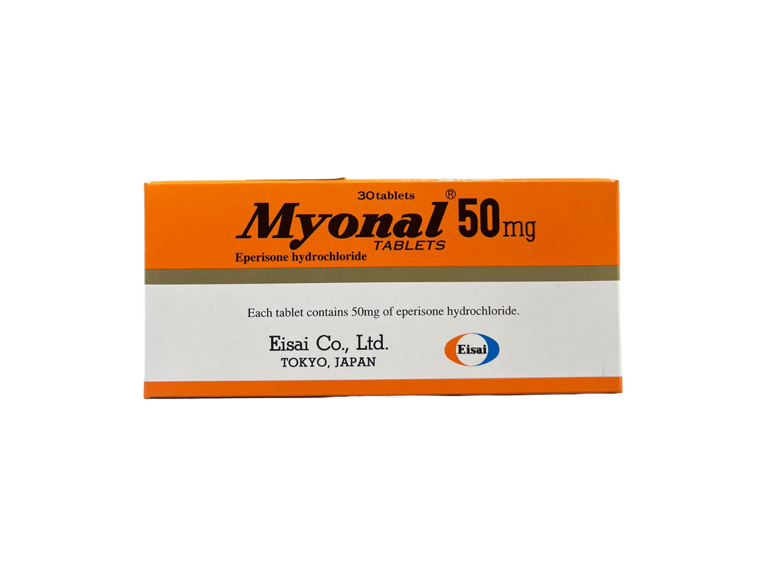 Myonal 50mg - 30 Tablets