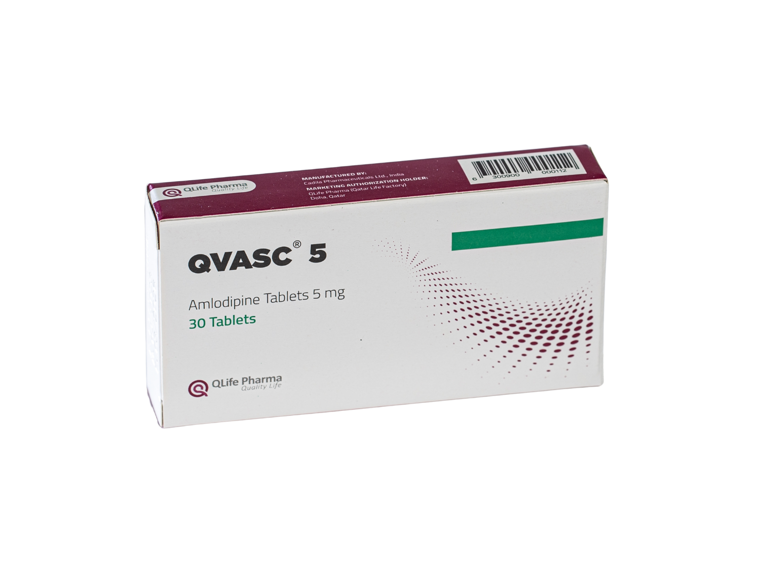 Qvasc 5mg - 30 Tablets