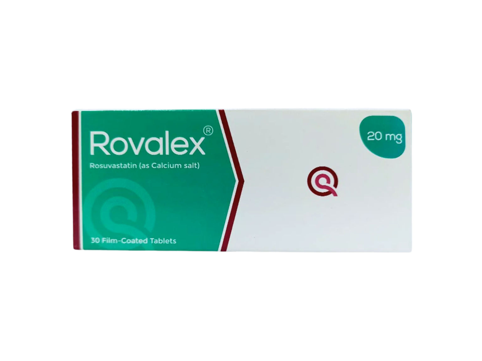Rovalex 20mg - 30 Tablets