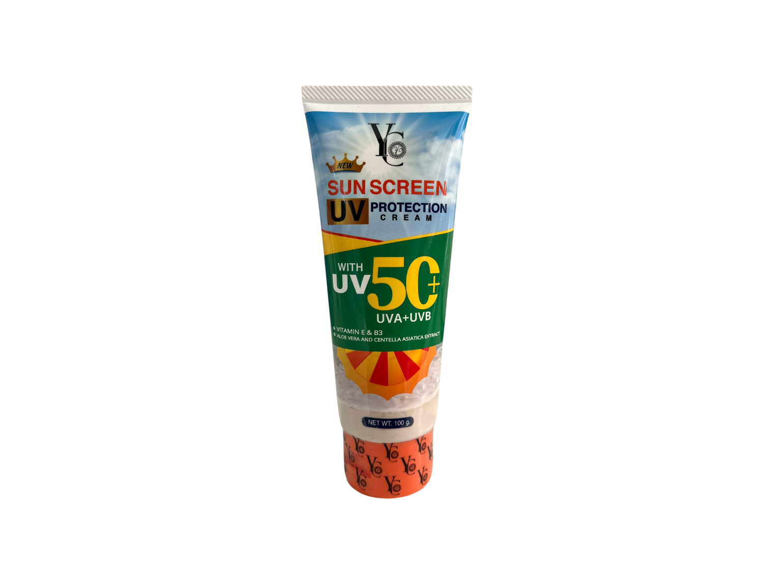 YC UV50 Sunscreen Protection Cream - 100g
