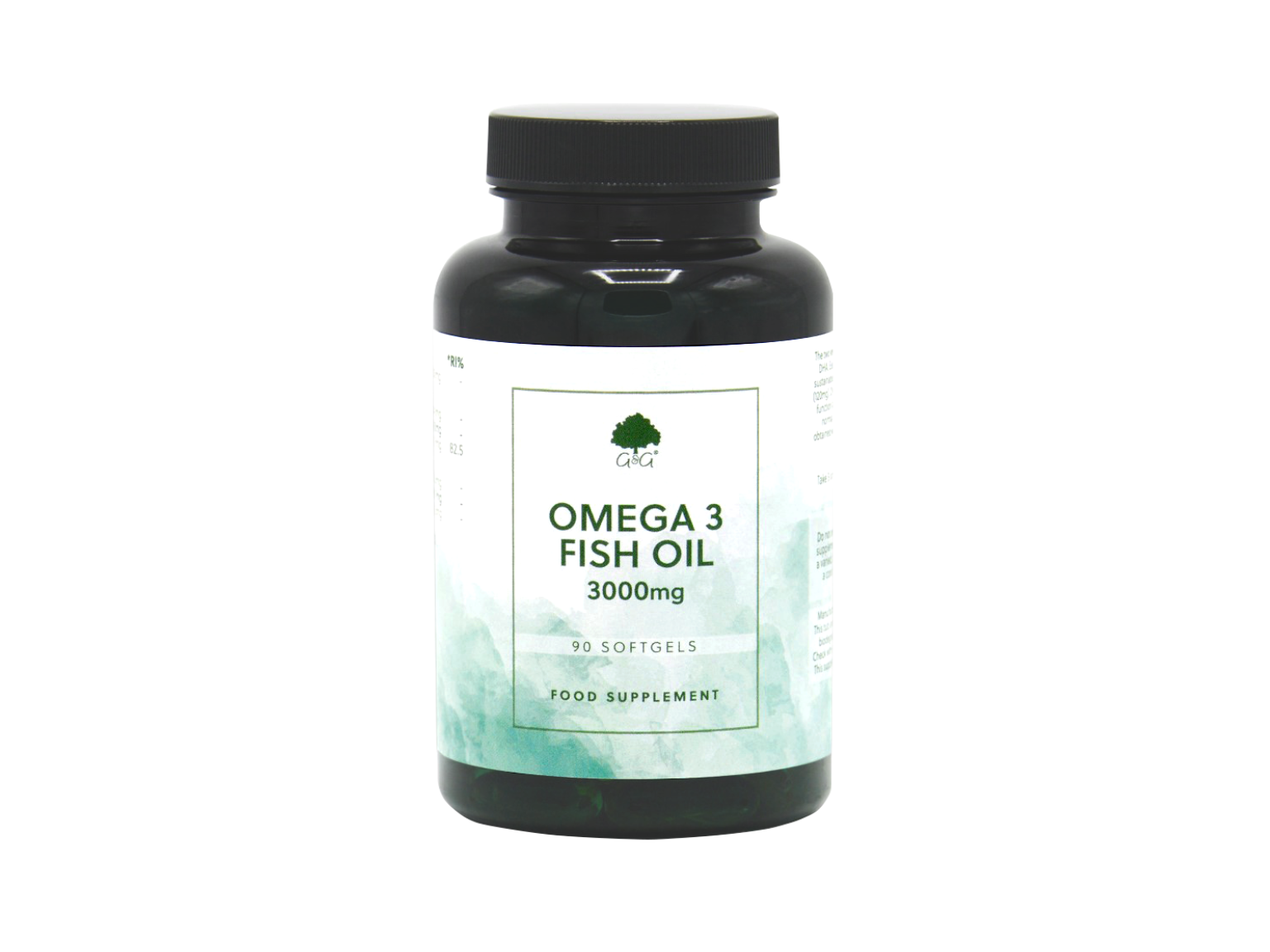 G&G Omega 3 Fish Oil - 3000mg - 90 Softgels
