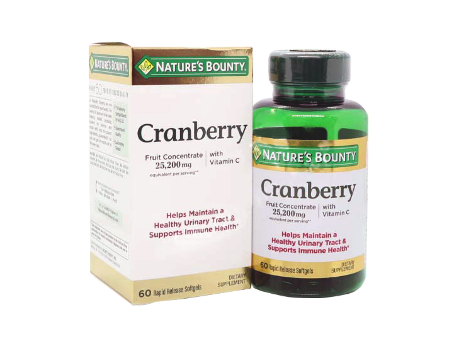 Cranberry with Vitamins C Triple Strength Softgels 60's
