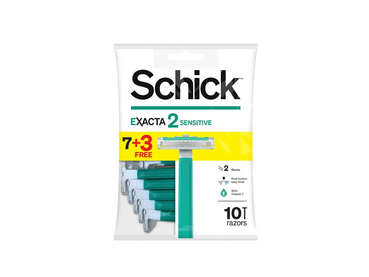 Schick Exacta 2 Sensitive - 10 Razors