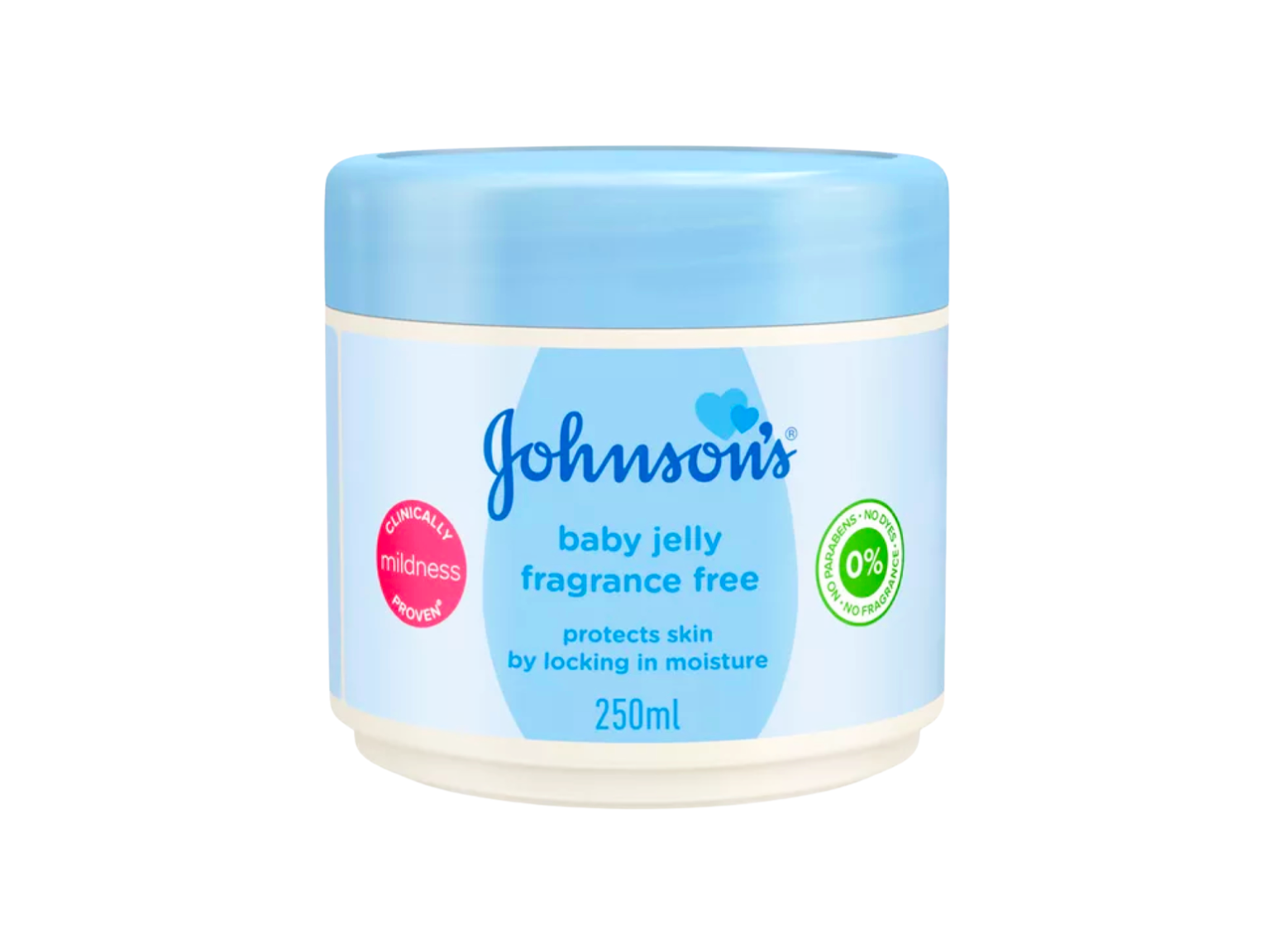 Johnson's Baby Jelly Fragrance Free - 250ml