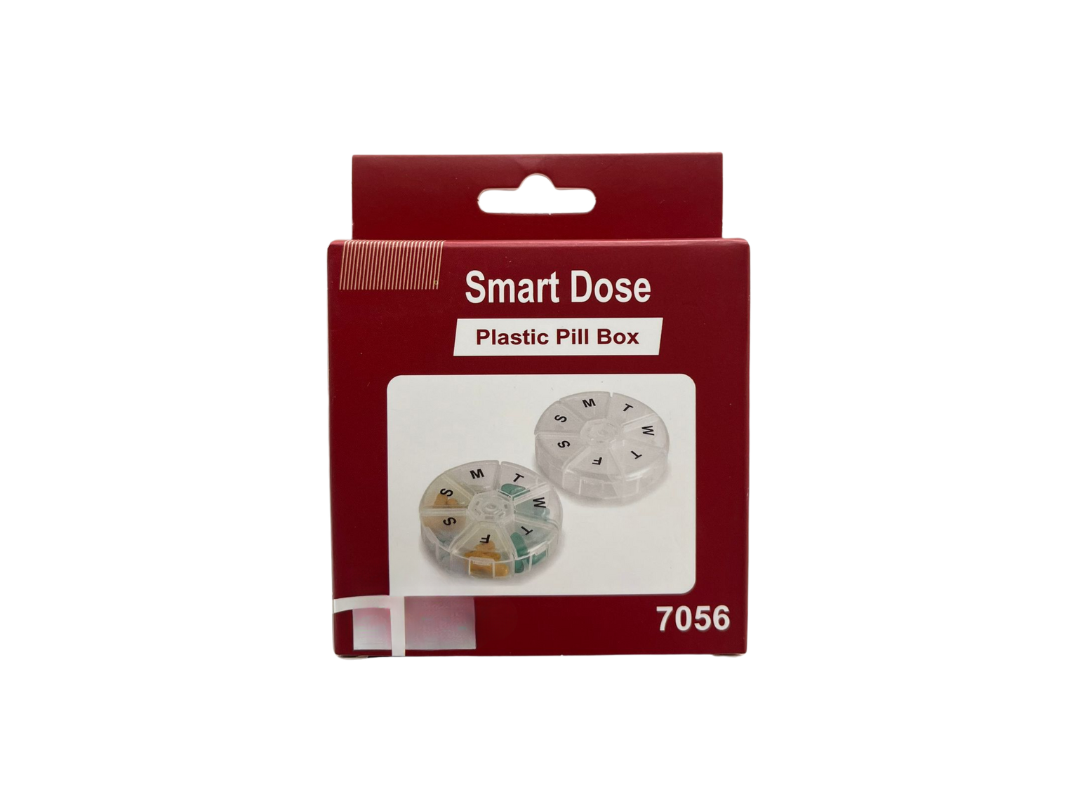 Smart Dose Plastic Pill Box - 7056