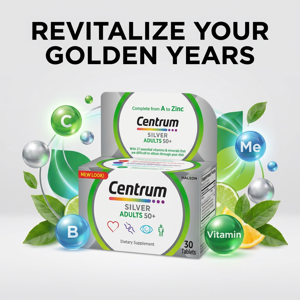 Centrum Silver Adults 50+ 30 Tablets