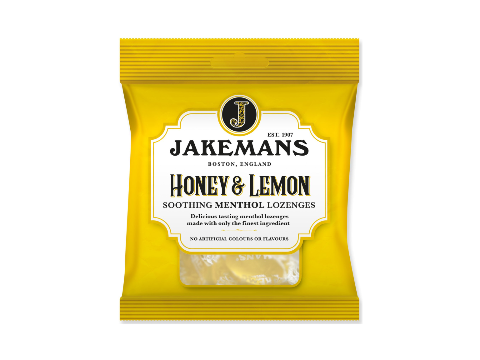 Jakemans Honey & Lemon Soothing Menthol Lozenges 73g