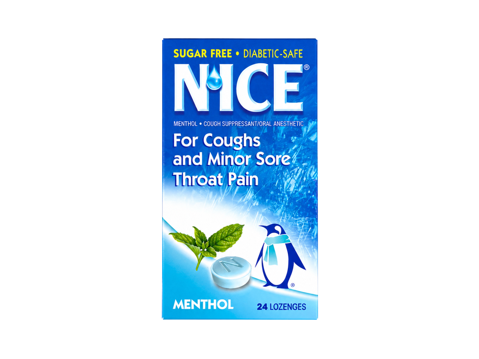 Nice - 24 Lozenges (Menthol)