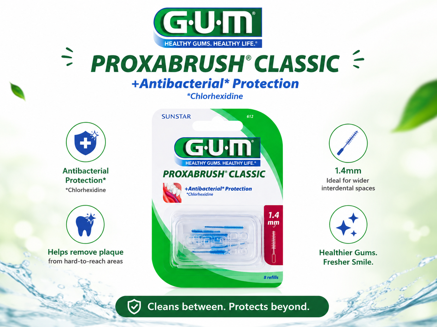 Gum Proxabrush Refill-612