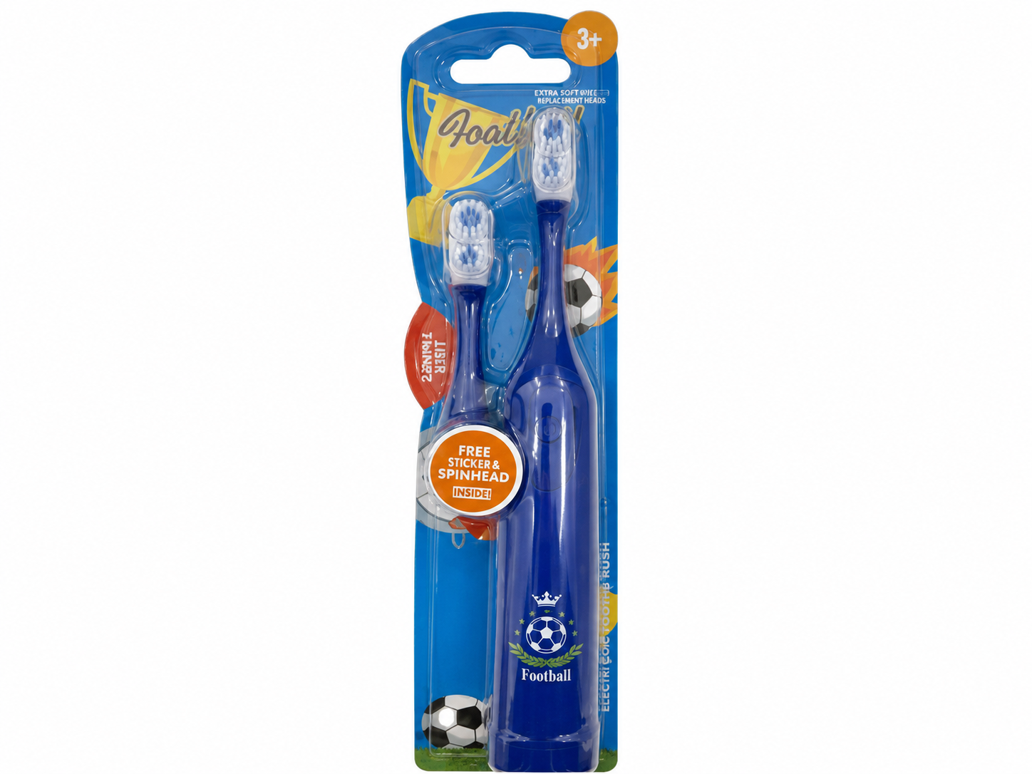 Kids Electric Toothbrush Football
